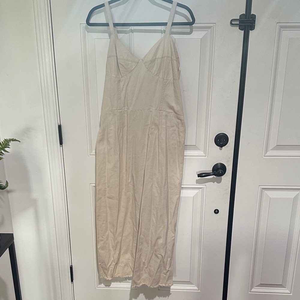 Sincerely Jules Cream Maxi Dress